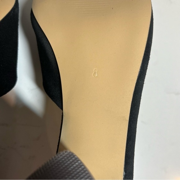 NIB Sbicca Black Suede Violin Mules 8 - Picture 12 of 15